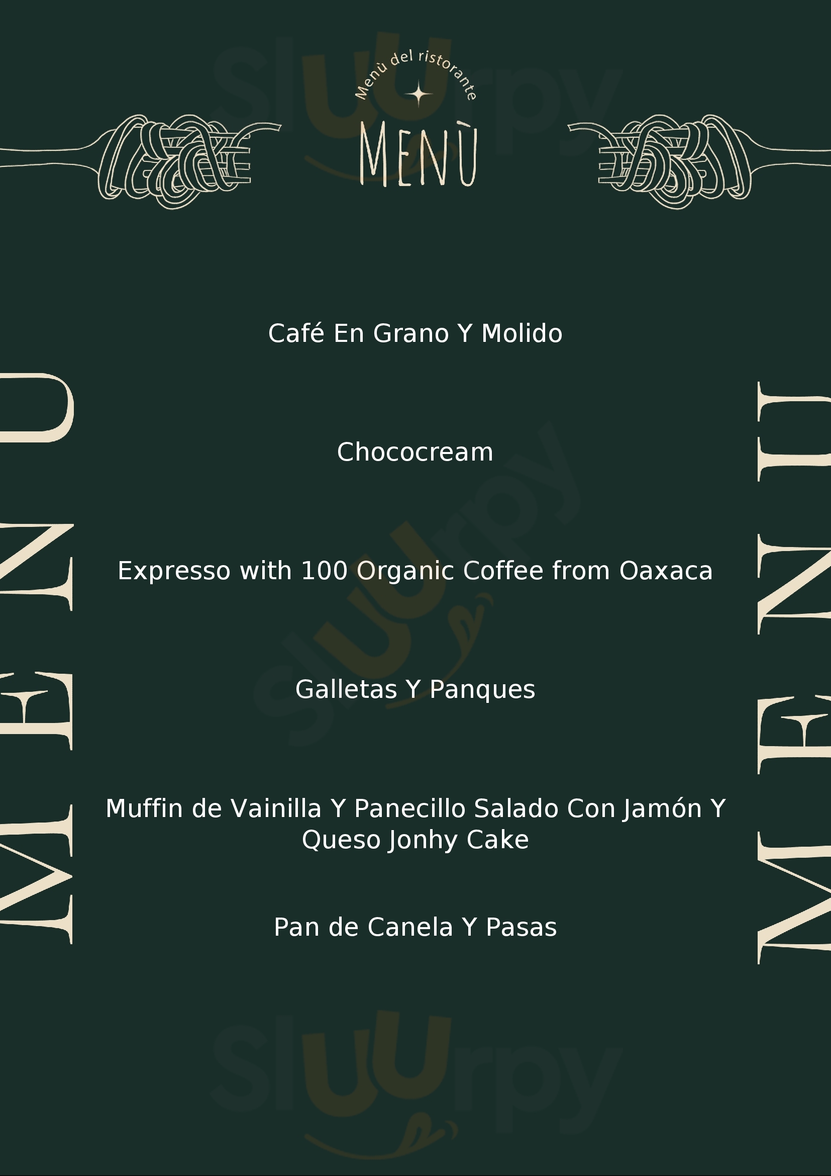 Gallery Café Ciudad de México Menu - 1