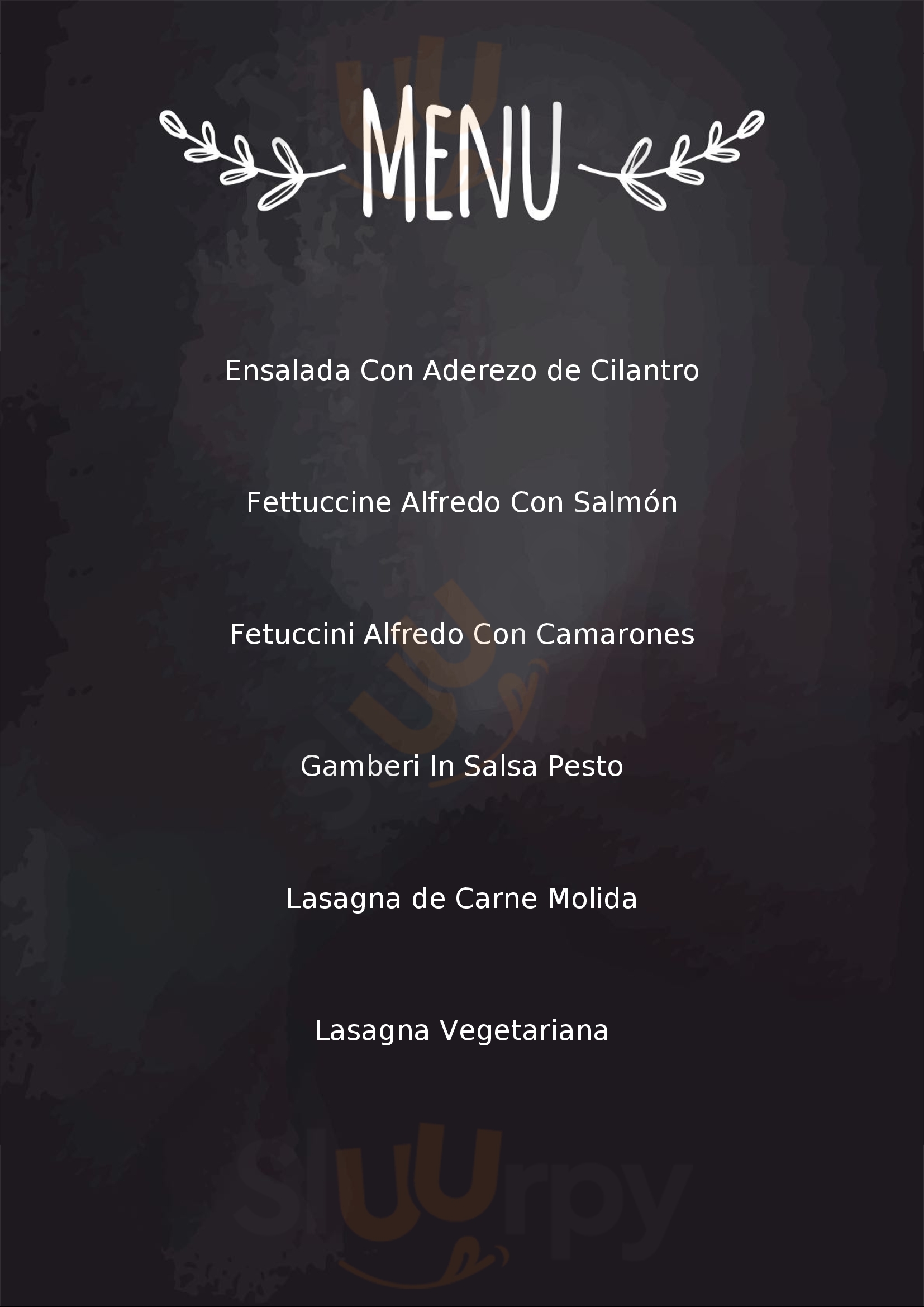 Cucina Italiana Da Pasquale Guadalajara Menu - 1