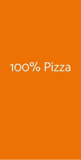 100% Pizza, Roma