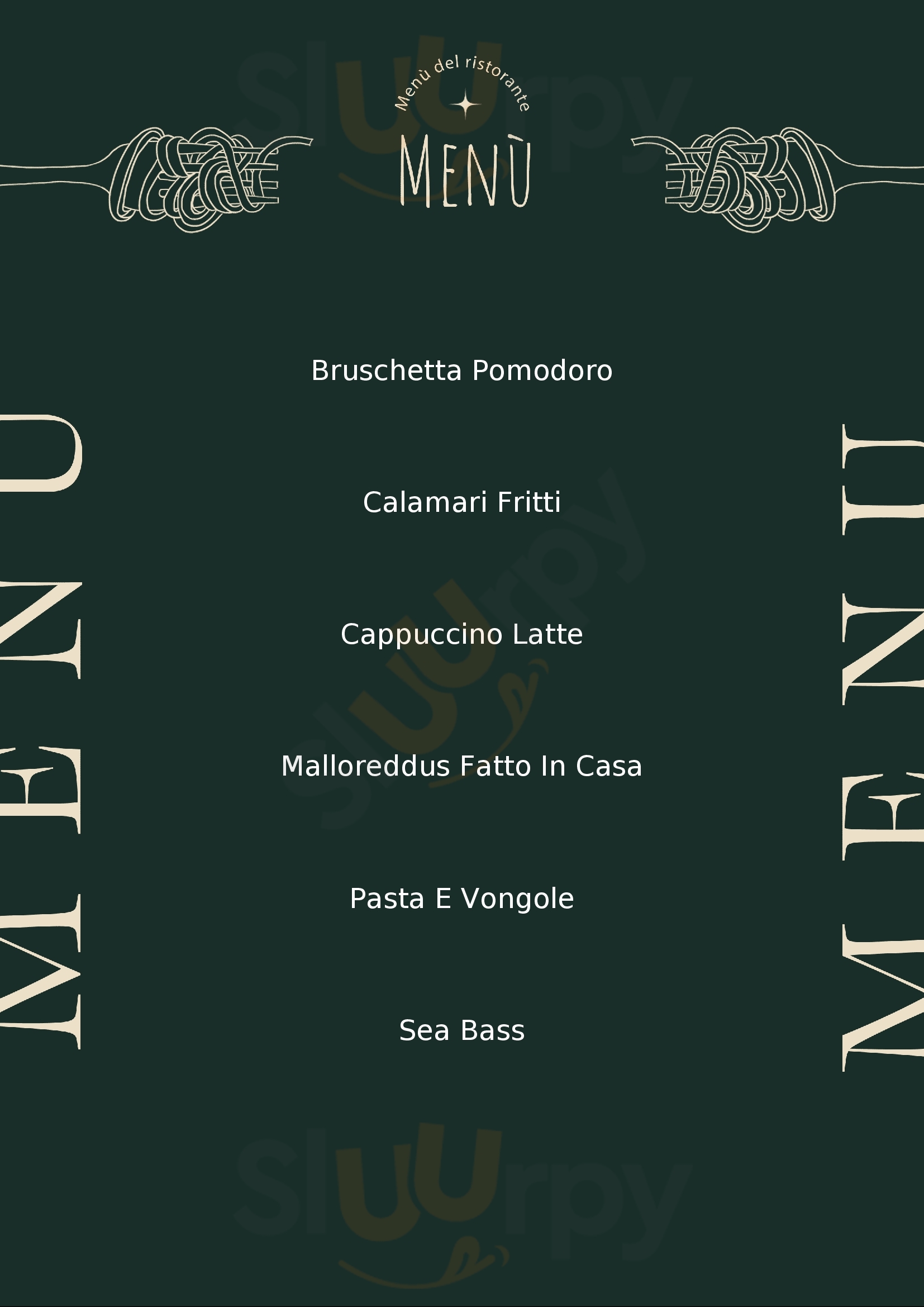 Trattoria Sarda Berlin Menu - 1