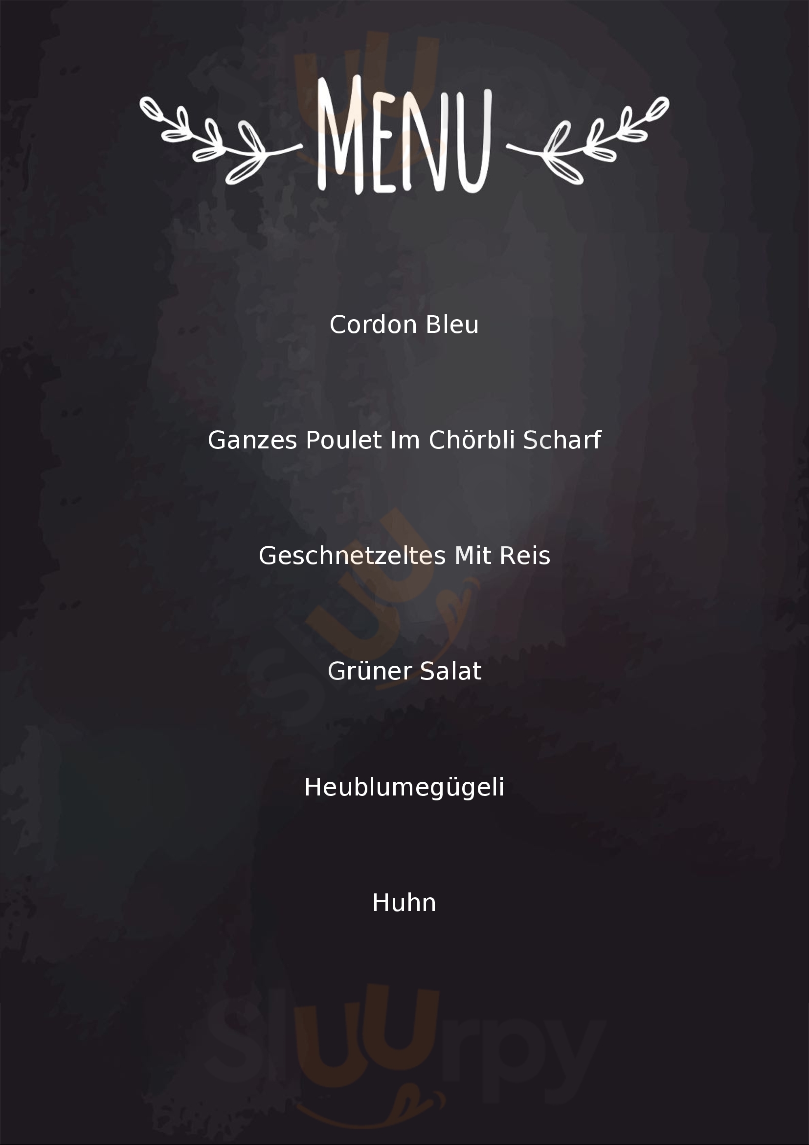 Restaurant Artstätte Luzern Menu - 1