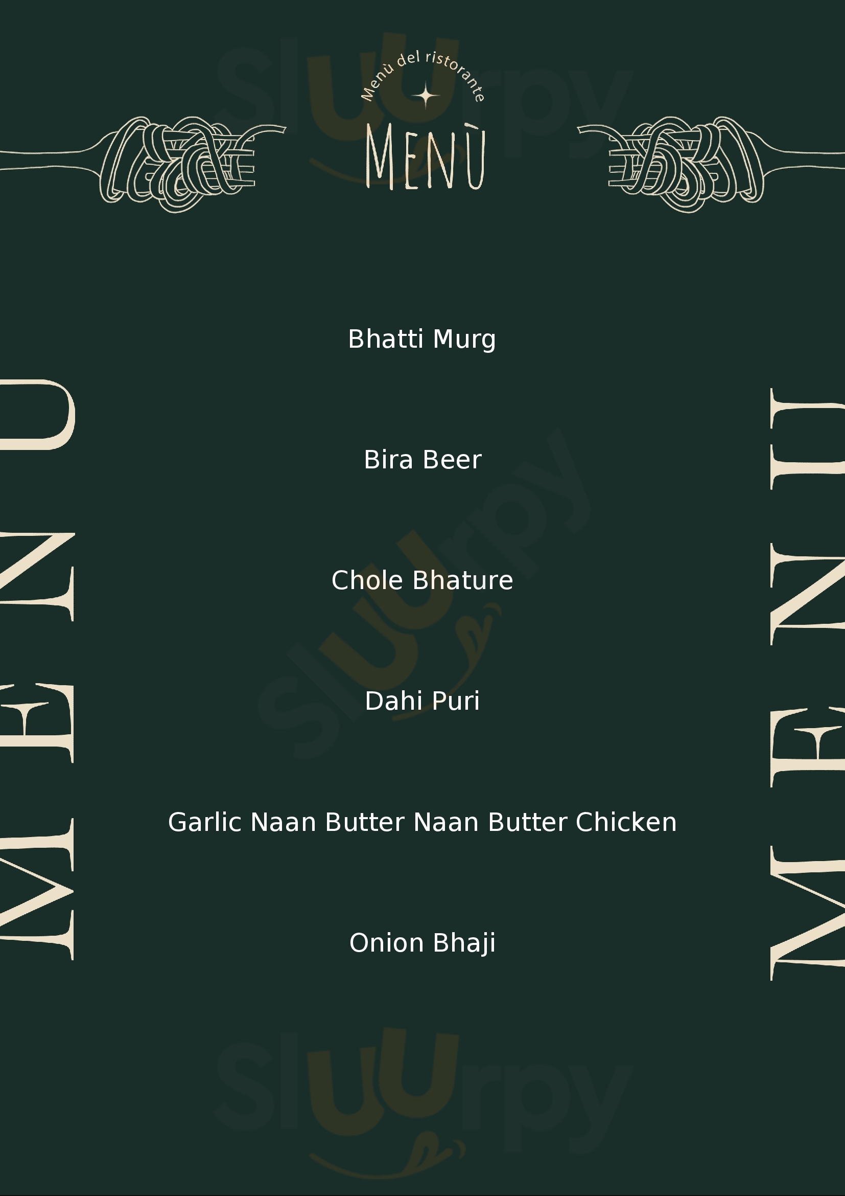 Bhojan Indian Restaurant And Bar Auckland Menu - 1