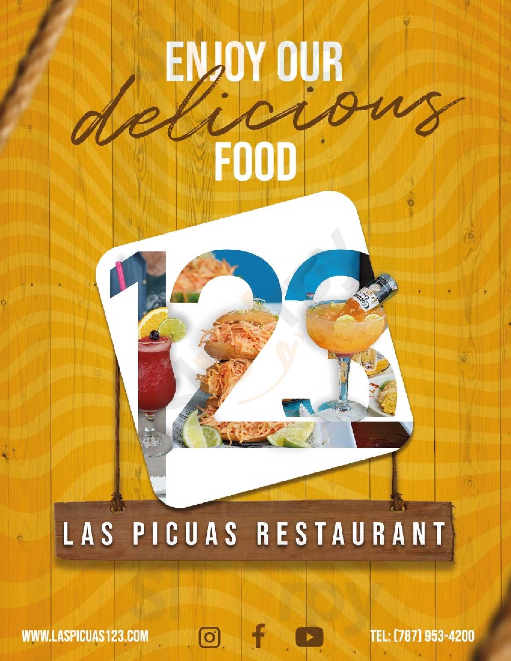 Las Picuas 123 Seafood Restaurant Río Grande Menu - 1