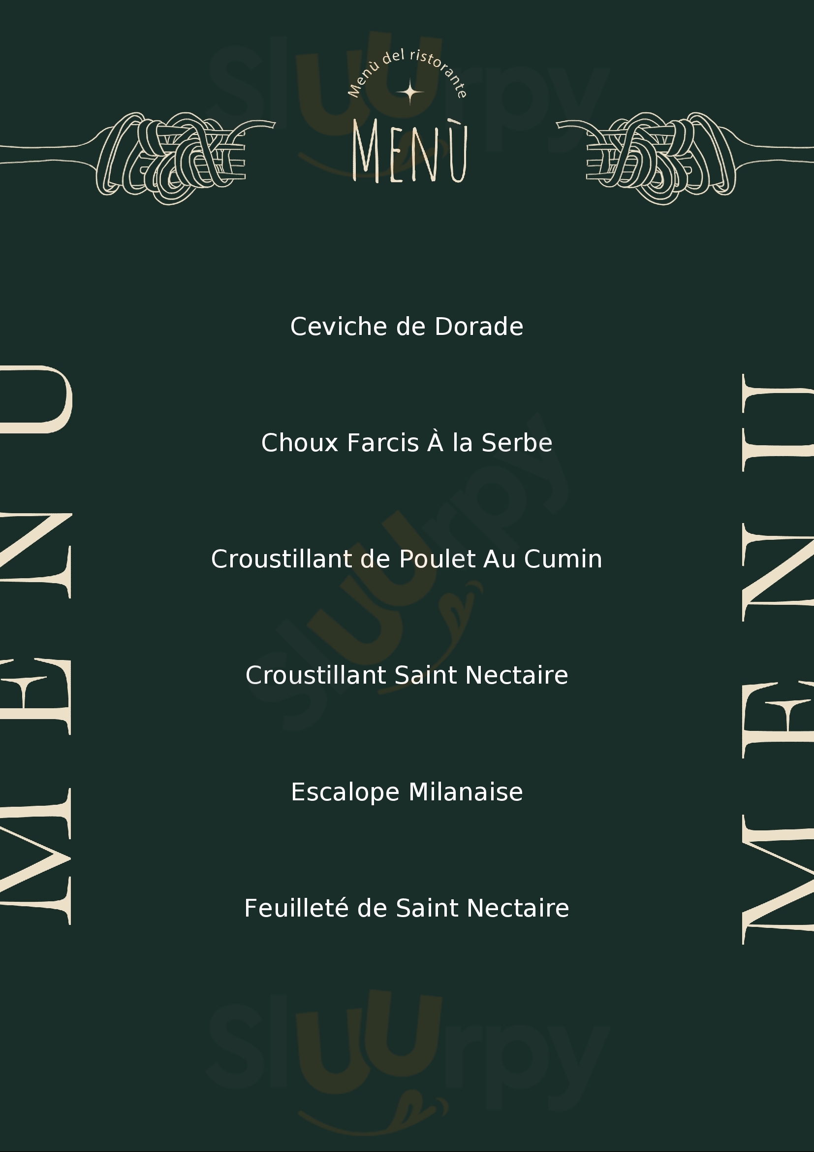 L'ostrog Lll Clermont-Ferrand Menu - 1