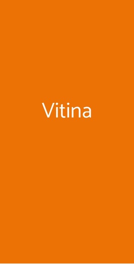 Vitina, Cinisi