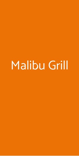 Malibu Grill