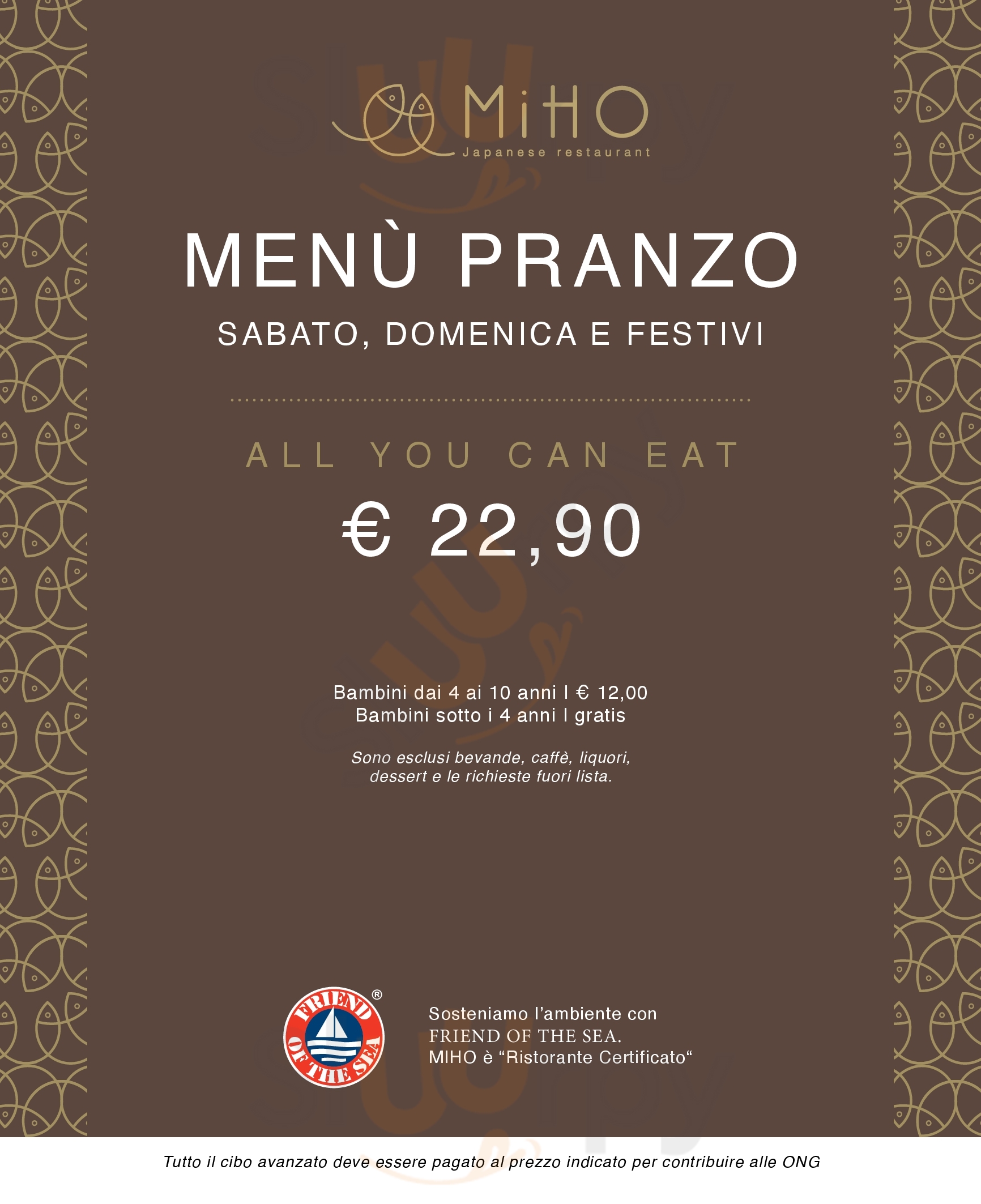 Miho Sesto Fiorentino Menu - 1