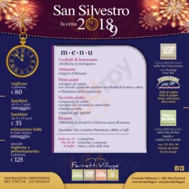 Menu capodanno 2018 2019