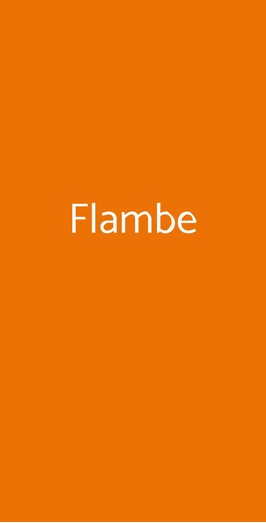 Flambè Restaurant, Palermo