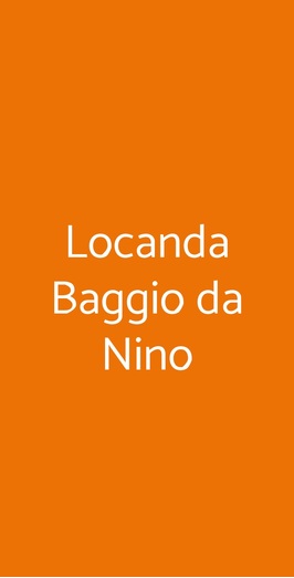 Locanda Baggio, Asolo