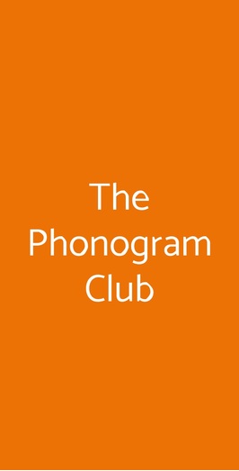 The Phonogram Club, Ugento