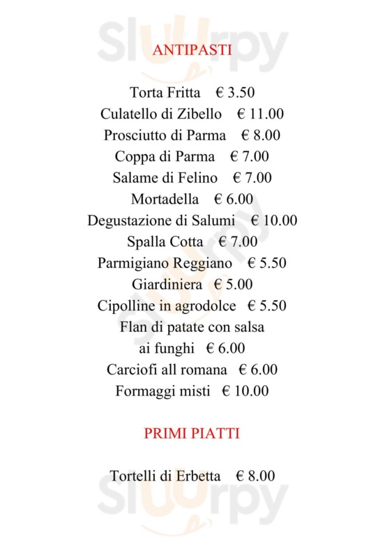 Trattoria Del Tribunale, Parma