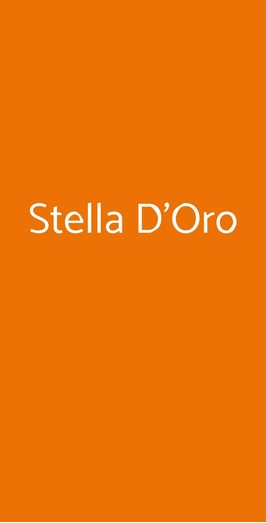 Ristorante Locanda Stella D'oro, Soragna