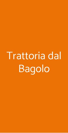 Trattoria Dal Bagolo', Parma