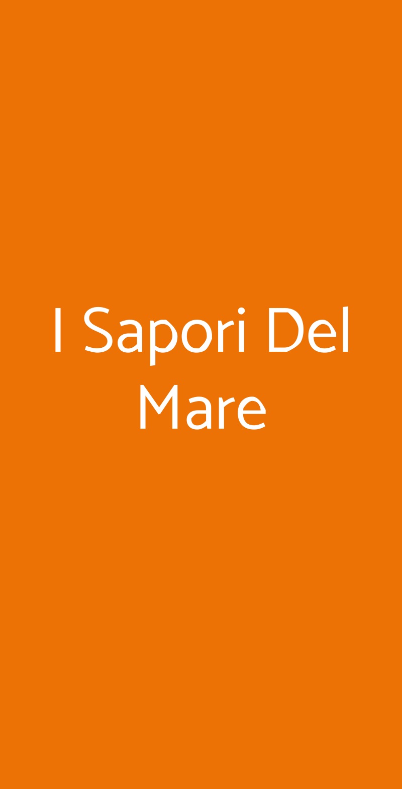 I Sapori Del Mare Lecce Menu - 1