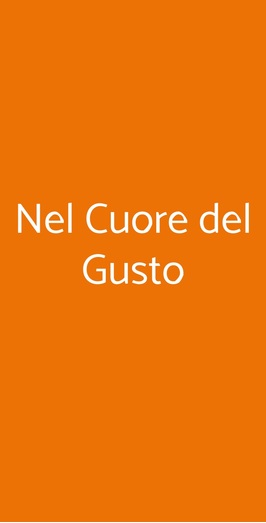 Nel Cuore Del Gusto, Foggia