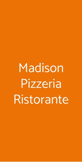 Pizzeria Madison Nocera Inferiore, Nocera Inferiore