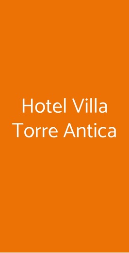 Villa Torre Antica, Atena Lucana