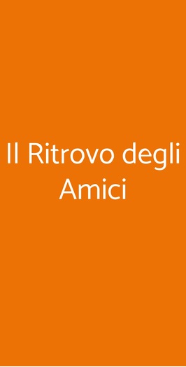 Il Ritrovo Degli Amici, Prignano Cilento