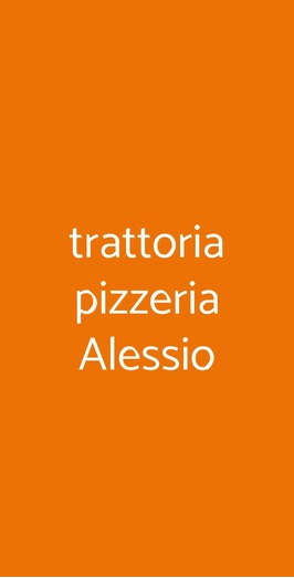 Alessio Trattoria, Bellona